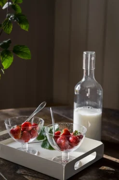 ERNST bowl bubbly glass 2-pack, Clear Transparent Online