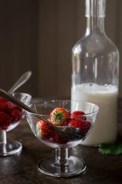 ERNST bowl bubbly glass 2-pack, Clear Transparent Online