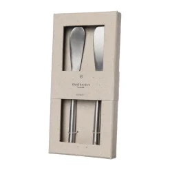 ERNST butter knife 2-pack, Stainless steel Silver-coloured
