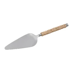ERNST cake server braided handle, Seagrass, 24.5 cm Beige