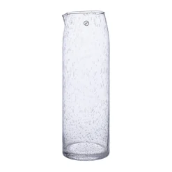 ERNST carafe bubbly glass 1 L, Clear Transparent