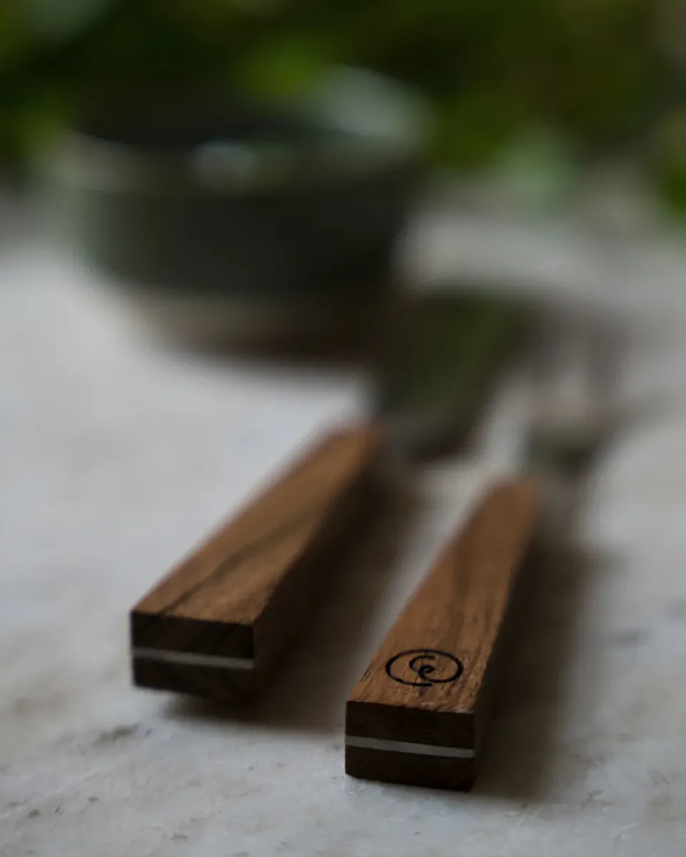 ERNST cheese cutlery 2 pieces, Acacia Beige Sale