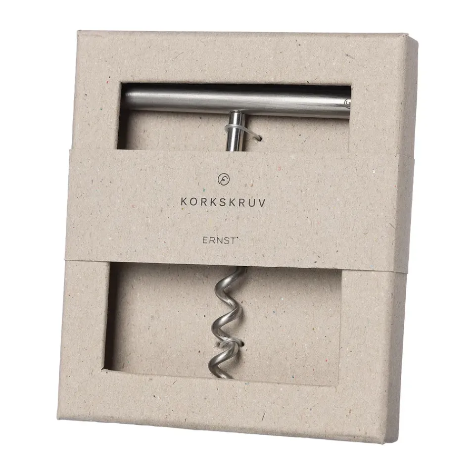 ERNST corkscrew, Stainless steel Silver-coloured Discount