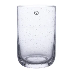 ERNST drinking glass bubbly glass 50 cl 2-pack, Clear Transparent Hot