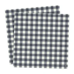 ERNST napkin checkered 33x33 cm 20-pack, Blue-light grey BlueGrey Sale
