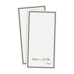 ERNST napkin with quote Lycka i det lilla 20-pack, White Online