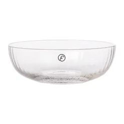 ERNST ribbed glass bowl Ø13 cm, Clear Transparent Best