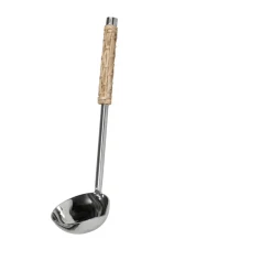ERNST sauce ladle braided handle, Seagrass, 22.5 cm Beige Online