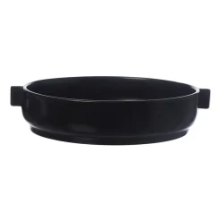 ERNST saucer with handle Ø25 cm, Black Clearance
