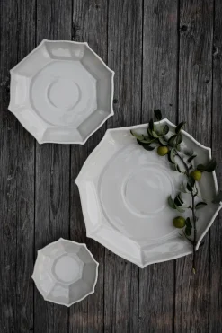ERNST serving platter Ø27 cm, Off- White Outlet