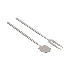 ERNST tapas cutlery 2 pieces, Silver Silver-coloured Clearance