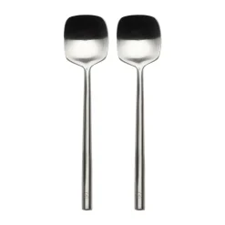 ERNST teaspoon 2-pack, Stainless steel Silver-coloured Outlet