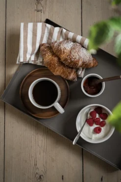 ERNST wooden tray, Acacia, Ø16.5 cm Brown Online