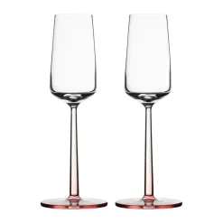 Iittala Essence champagne glass 2-pack, Ros, 21 cl Pink Outlet
