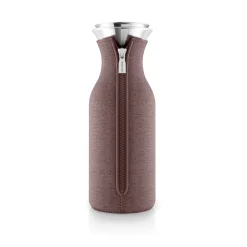 Eva Solo fridge carafe woven cover, Vintage brown Purple Hot