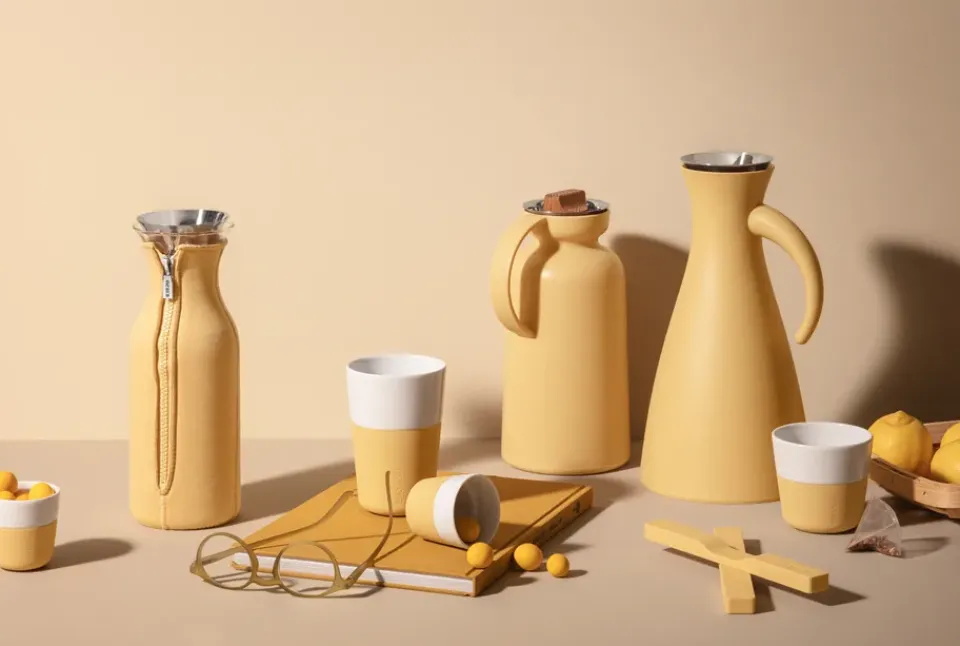 Eva Solo thermos, Golden Sand Yellow Hot