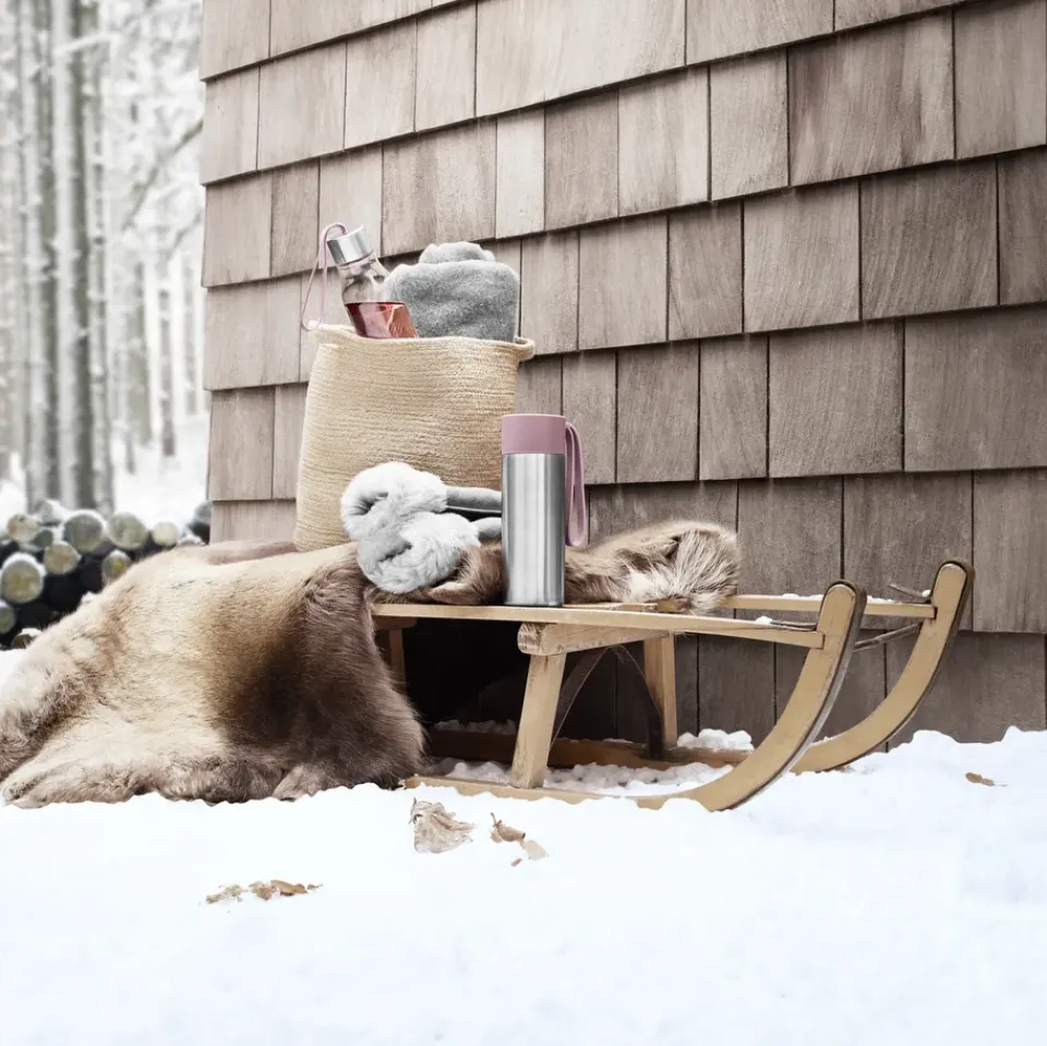 Eva Solo To Go thermos cup, Nordic Rose Silver-colouredPink Best