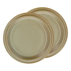 Villa Collection Evig plate Ø26 cm 2-pack, Brown Clearance