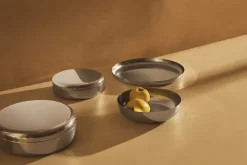 Alessi Extra ordinary texture tray, Ø35 cm Silver-coloured Best