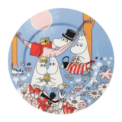 Moomin Arabia Family time Moomin serving dish, Ø30 cm Multi Outlet