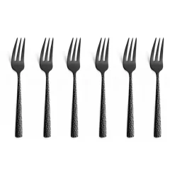 Amefa Felicity cake forks 15.6 cm 6-pack, Black New