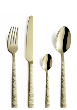 Amefa Felicity champagne cutlery set 24 pieces, Champagne Beige New