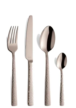 Amefa Felicity cutlery set 24 pieces, Rosé champagne Silver-coloured Outlet
