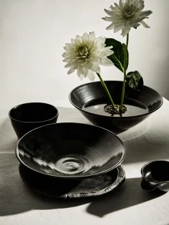 Tell Me More Fenix serving bowl large Ø28.5 cm, Brown-black BrownBlack Sale