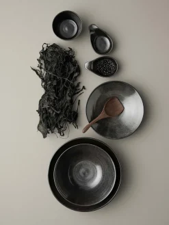 Tell Me More Fenix serving bowl large Ø28.5 cm, Brown-black BrownBlack Sale