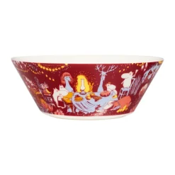 Moomin Arabia Festive Moments Moomin bowl, Ø15 cm Red Best