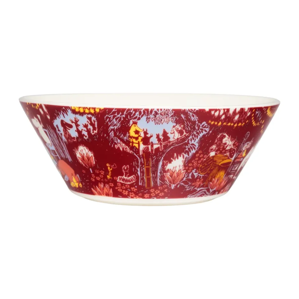 Moomin Arabia Festive Moments Moomin bowl, Ø15 cm Red Best