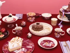 Moomin Arabia Festive Moments Moomin serving platter, Ø30 cm Red Best