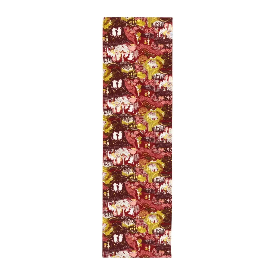 Moomin Arabia Festive Moments Moomin table runner, 40x140 cm Red Outlet