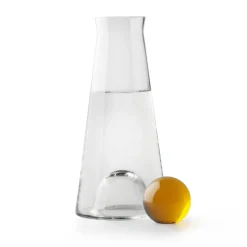 Design House Stockholm Fia carafe, amber-clear BrownTransparentOrange Best