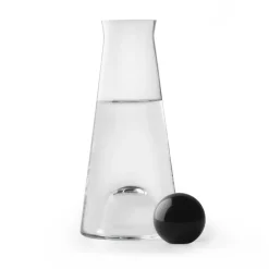Design House Stockholm Fia carafe, black BlueTransparent Best