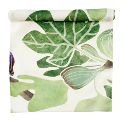 Klippan Yllefabrik Figs runner, -white Green Outlet