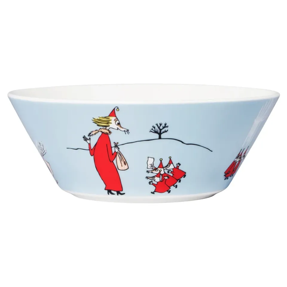Moomin Arabia Fillyjonk Moomin bowl, Grey New