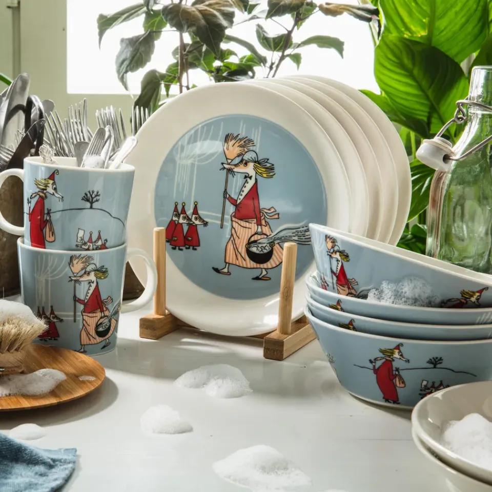 Moomin Arabia Fillyjonk Moomin bowl, Grey New