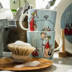 Moomin Arabia Fillyjonk Moomin mug, Blue Grey Sale