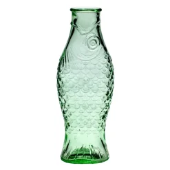 Serax Fish & Fish glass bottle 85 cl, Green Clearance