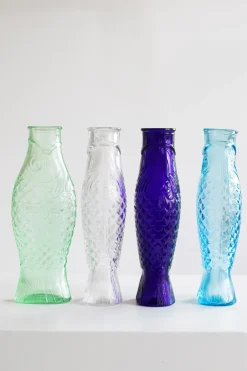 Serax Fish & Fish glass bottle 85 cl, Transparent Discount