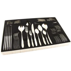 Hardanger Bestikk Fjord cutlery set, 40 pcs Silver-coloured New