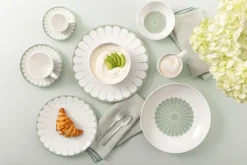 Villeroy & Boch Fleur espresso cup 7 cl, White-green WhiteGreen Discount