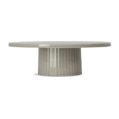 Sagaform Flora cake plate Ø25.5 cm, Beige Online