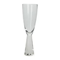 Olsson & Jensen Flow flute champagne glass, Clear Transparent Online
