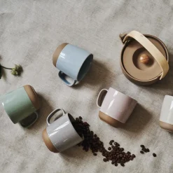 Scandi Living Fossil mug 35 cl, beige BeigePink