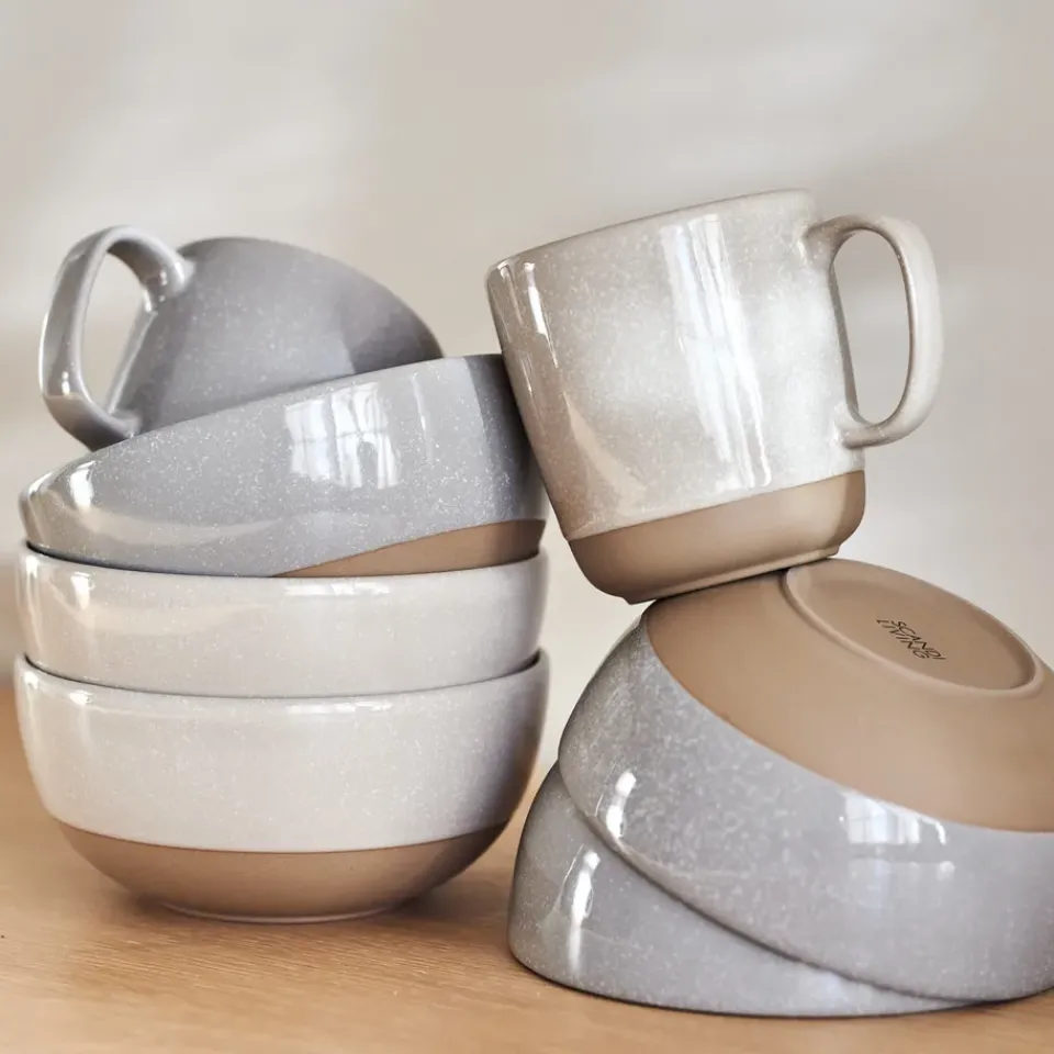 Scandi Living Fossil mug 35 cl, beige BeigePink