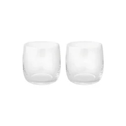 Stelton Foster drinks glass 2-pack, 20 cl Silver-coloured Hot