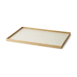 Gejst Frame tray large 35.5x50.6 cm, Oak-beige BrownBeige Best