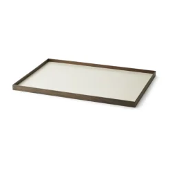 Gejst Frame tray large 35.5x50.6 cm, Smoked oak-beige BrownBeige Outlet